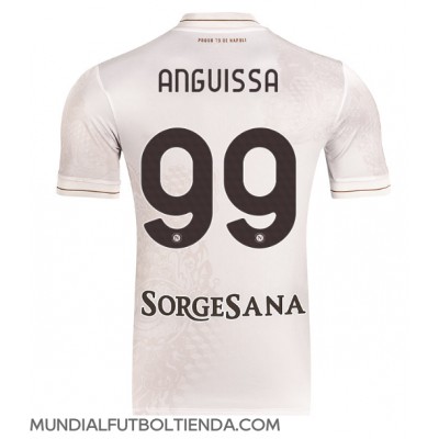 Camiseta SSC Napoli Frank Anguissa #99 Segunda Equipación Replica 2025-26 mangas cortas Camiseta SSC Napoli Frank Anguissa #99 Segunda Equipación Replica 2025-26 mangas cortas